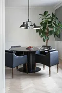 Halo design metropole lysekrone i  sort(ubrugt)