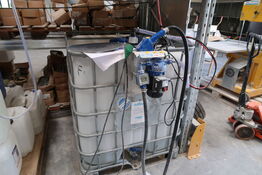Tank med AD-Blue samt pumpe AILE Urea AC Pump ALP35L-230