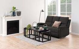 Sabia 3-personers recliner sofa Antracit