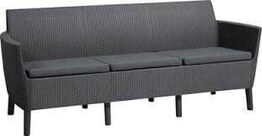 Salemo 3 pers. Loungesofa antracit