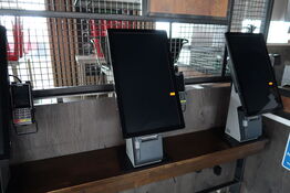 	All-in-one touch computer ELO ESY22i5 med bonprinter samt dankortterminal
