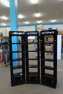 3 stk. Displayreoler