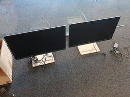 2 stk. LENOVO 24" skærme Q24i-20