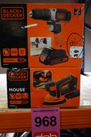 Black&Decker 18V Boremaskine og slibemus