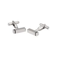 Plain Trinity Cufflinks - Str. One Size