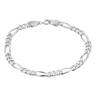 Figaro Chain Bracelet - Str. 16