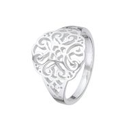 Patterned Ring - Str. S/52-53 mm.