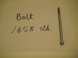 Bolt, galvaniseret. 1650 stk. 