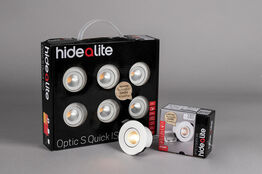 7 stk. HIDEALITE Optic S Quick ISO (ubrugt) hvid