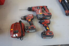 3 stk. HILTI maskiner