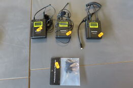 2 stk. Transmitter samt reciever SARAMONIC