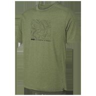 iXS Flow Tech tee Contour olive 3XL