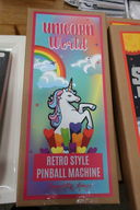 10 stk. retro style pinball maskiner UNICORN WORLD