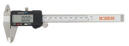 Boxer digital skydelære med LCD Display 0 - 150 mm rustfrit stål