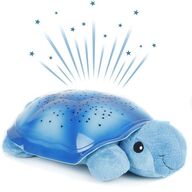 2 stk. Natlampe fra Cloud b - Twinkling Twilight Turtle - Turkis