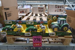 3 stk. Legetøjstraktorer - John Deere