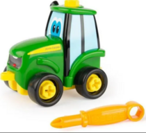 4 stk. Tomy John Deere Build-A-Buddy, Traktor