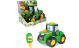 3 stk. John Deere Key n Go Johnny Traktor lys og lyd