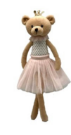 2 stk. Magni Ballerina bamse, Bjørn 'Helena'