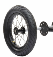 Trybike - ekstra hjul, sort