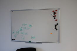 2 stk. whiteboards 