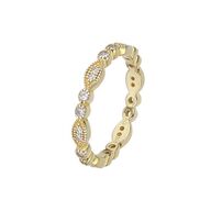 Clear Eternity Ring - Str. XS/50-51 mm.