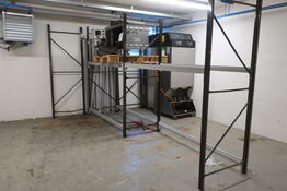 2 fag pallereoler uden indhold
