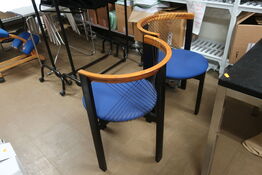 2 stk. stole TRANEKÆR String Chair samt bord 