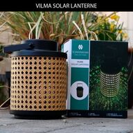 10 stk. vilma solar lanterne(ubrugt)