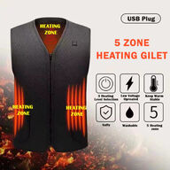 5 stk. varme vest large(ubrugt)