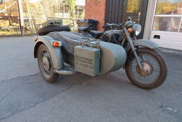 Veteranmotorcykel med sidevogn, DNEPR MB 750 MOMSFRI