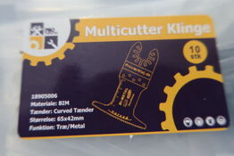 30 stk. Klinger til multicutter 65mm Curved Bi-metal