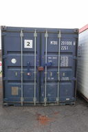 20" container uden indhold