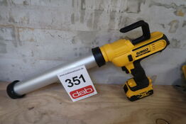 Akku Fugepistol, DeWalt DCE580
