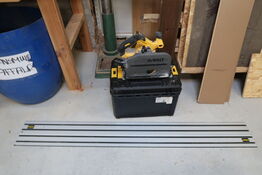 Akku Dyksav, DeWalt DCS520 + føringsskinne