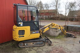 Minigraver KOMATSU PC20R-5 SN: F90043