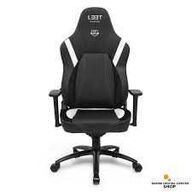 L33T-Gaming E-Sport Pro Comfort gaming stol i Sort/hvid PU-læder