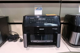 Sogo dual basket airfryer, 2200-2600W - 10,5 liter