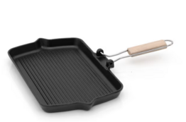 Silverline Paleo Grillpande med aftageligt håndtag XL