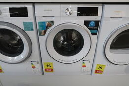 Siemens WG54G2F1DN hvid frontbetjent vaskemaskine
