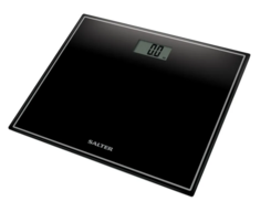 2 stk. Salter - Badevægte - sort 150 kg 