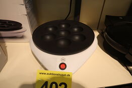 OBH Nordica æbleskivebager hvid 800 watt