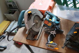 3 stk. håndværktøj MAKITA RDF456, DFN350, 5704R
