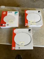 LED lampe 700 Lumen 3 stks (Varen er ny)