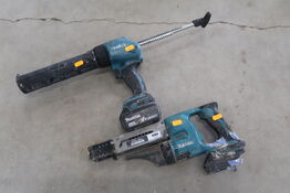 Grout gun and drywall screw machine MAKITA