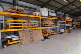 7 fag pallereoler uden indhold