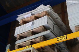 Palle med hylder til lagerreoler 970x300, 1000x300