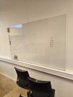 Whiteboard uden ramme