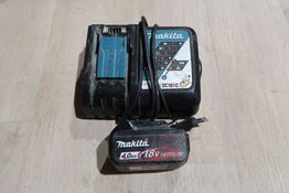 Makita DC18RC LynLader & 4,0 Ah 18V Makita batteri