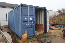 20 fods container uden indhold